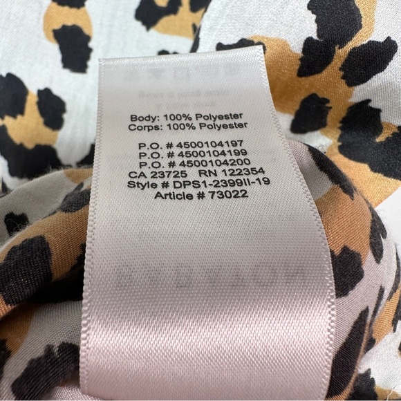 Aritzia Babaton | Animal Print Tank Top | Cheetah Print Cami - Picture 7 of 7